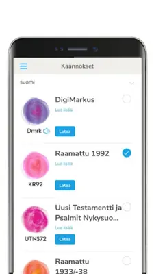 Piplia - Raamattu.fi android App screenshot 5